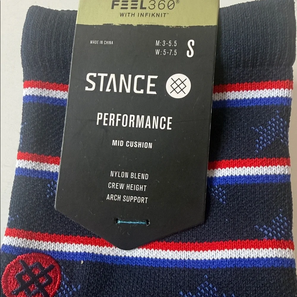 Stance Assortment of Socks. 3 Pairs. Small